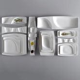 RAK MAZZA ELLIPSE PLATE - Mabrook Hotel Supplies